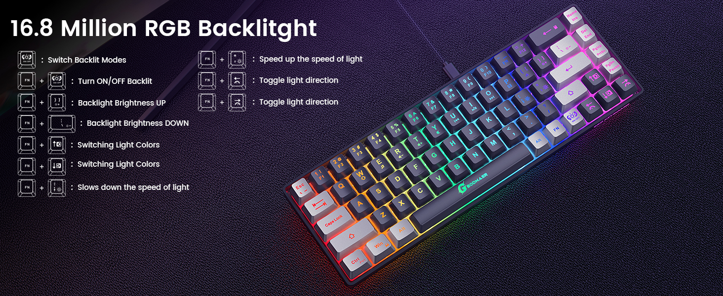 gaming keyboard and mouse