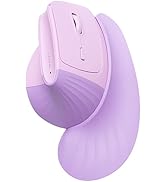 SANWA Wireless Ergonomic Mouse for Large Hands, Silent Click Vertical Mice with Removable Wrist R...