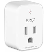 BXST Single Outlet Surge Protector for Refrigerator Small Wall Tap Surge Protector Single Plug 12...