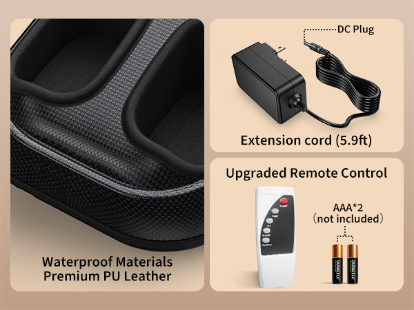 shiatsu foot massager with heat