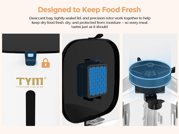 two cat automatic feeder