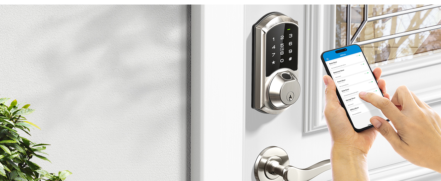 keyless entry door lock