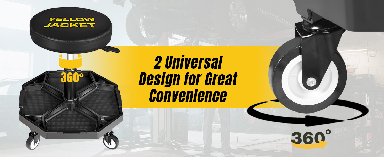 garage seat stool creeper