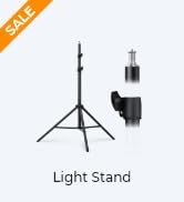 K&amp;F CONCEPT Light Stand for Photography, 9.1ft/2.8M Portable Extendable Photo Video Tripod Stand,...