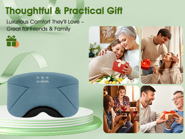 sleep mask with headphones