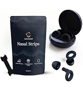Nox Sleep Snore Relief Kit – Reusable Noise-Reducing Earplugs + Nasal Strips – Comfortable Sleep ...