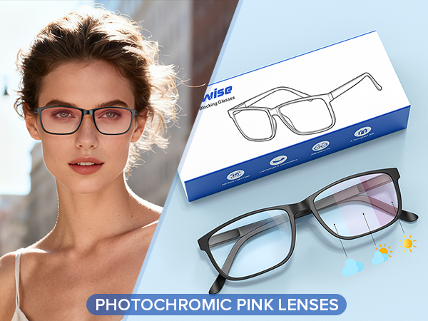 Blue light blocking glasses