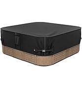 iBirdie Outdoor Waterproof and Weatherproof Hot Tub Cover 80 x 80 inch fit 79 x 79 or 78 x 78 or ...