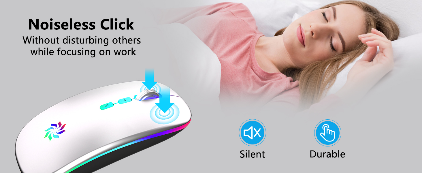 Silent Wireless Mouse