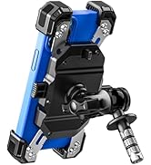 VAZESWIN Fork Stem Phone Mount for Motorcycle for Stems 12mm to 25.4mm, Compatible with 5.4