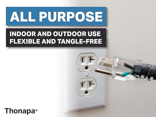 Thonapa Extension Cord - Black 