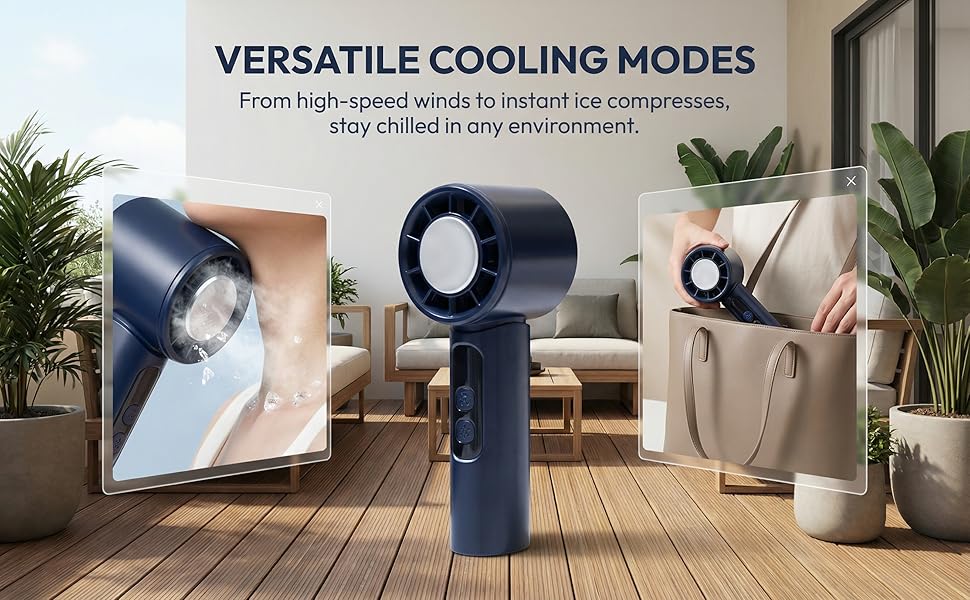VERSATILE COOLING MODES