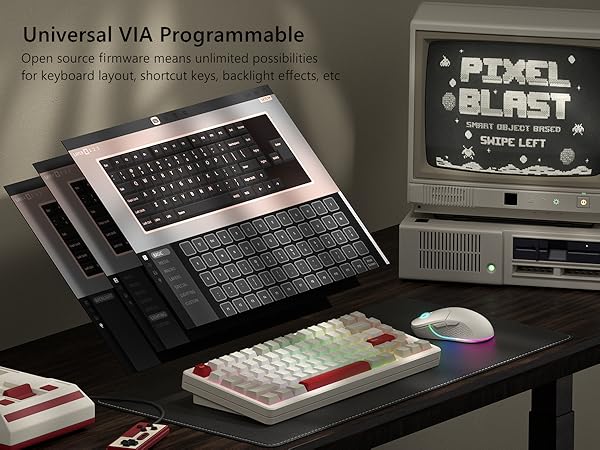 Wireless Bluetooth Mechanical Keyboard