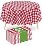 Red Checkered Tablecloth