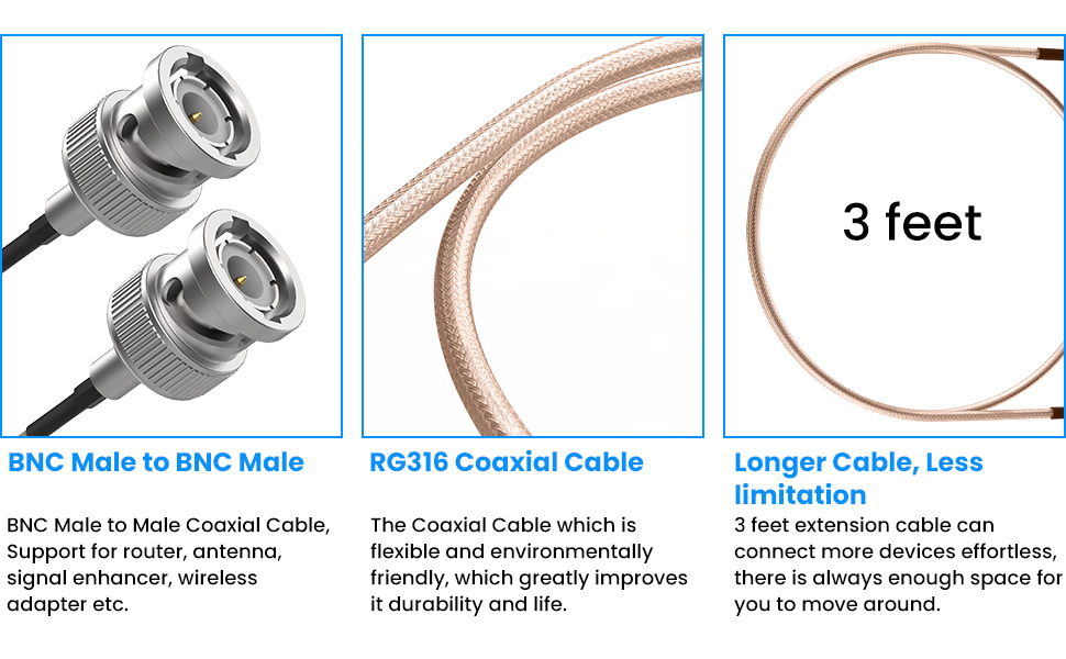 50 Ohm BNC Connector Adapter