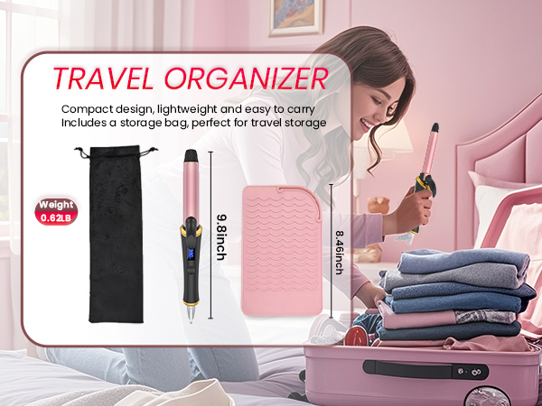 mini curling iron for short hair