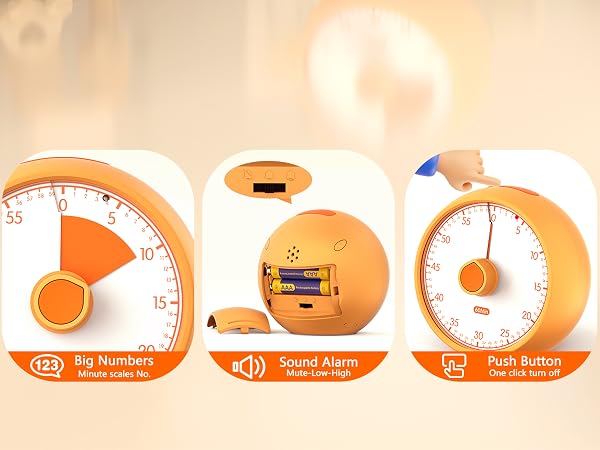 Visual Timer for Kid-Make time fun for kid! Colorful countdowns help children learn and stay on task