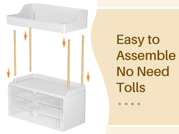 bathroom organizer countertop