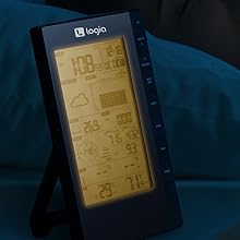 Logia dimmable weather station console