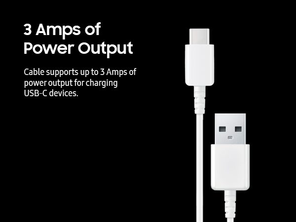 3 Amps of power output, 1 meter, white, universal compatibility