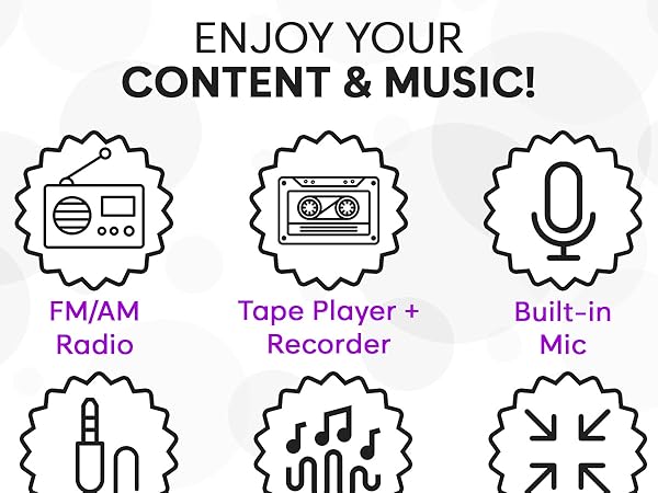 audio bluetooth casate casette cassette cd con converter deck digital esposo mi micro mp3 player