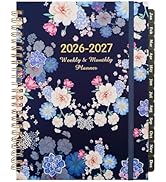 2026-2027 Planner, 12 Months Monthly &amp; Weekly Daily Planner July 2026 - June 2027, 8.5" x 6.2" Ha...