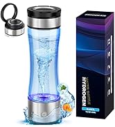 2026 Upgrade Hydrogen Water Bottle,14OZ Portable Hydro Water Machine, Rechargeable Hydrogen Water...