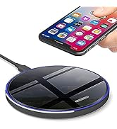 Wireless Charger • 30W Max Wireless Charging Pad • Compatible with Samsung Galaxy S23/S22/S21/S21...