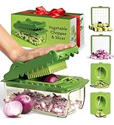 fullstar NEW Fullstar X OTOTO Croc Chop Vegetable Chopper &amp; Slicer - Multifunctional Food Chopper...