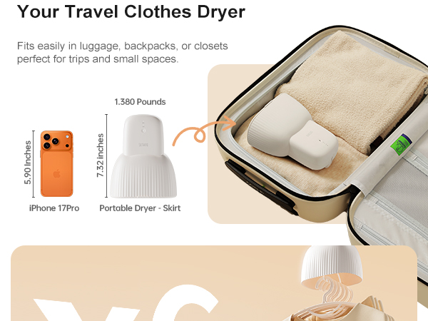 portable clothes dryer