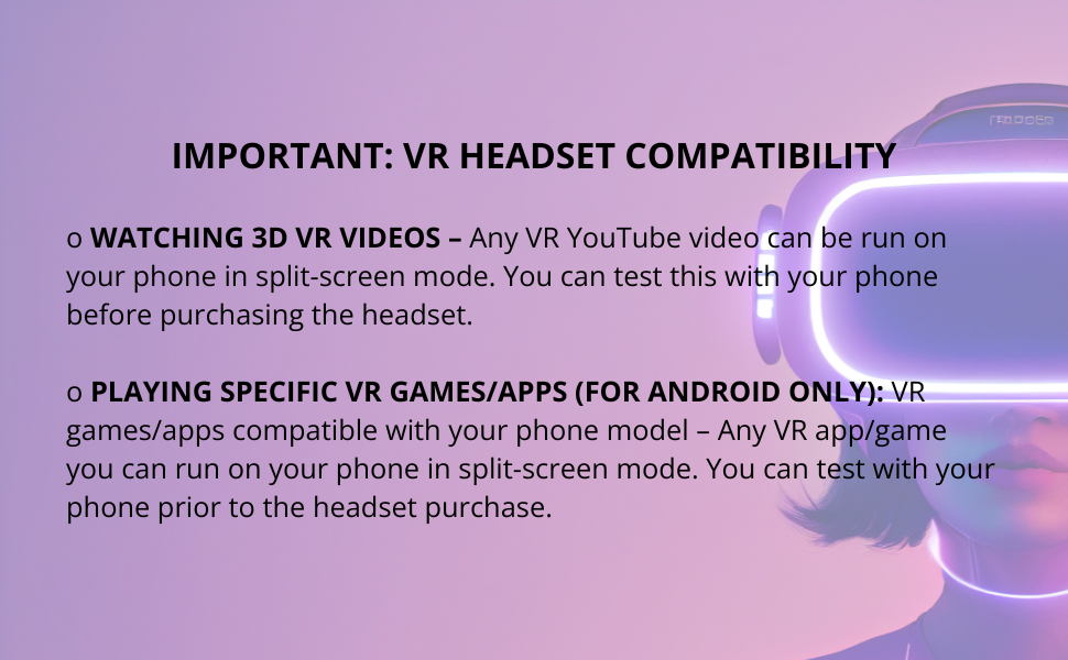 vr compatibility