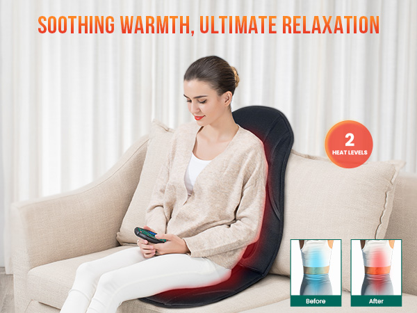 back massager seat pad