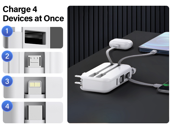 10000 mAh Portable charger power bank