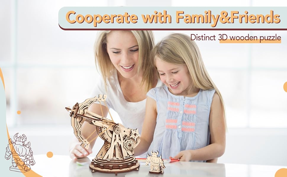 ROKR 3D WOODEN PUZZLE