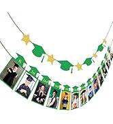 Whaline 2Pcs Graduation Photo Banner, Congrats Grad Banner, No DIY Require Hanging Bunting, Kinde...