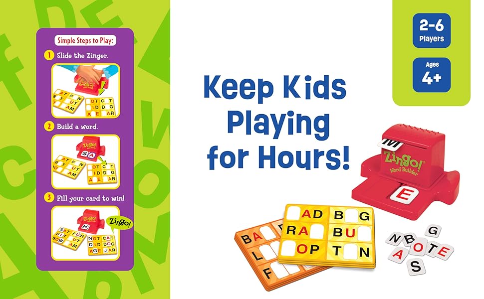 Easy to play, Zingo