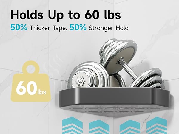 holds up to 60 lbs
