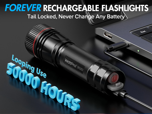 rechargeable flashlights