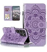 EYZUTAK Case for Samsung Galaxy S26 Ultra, Premium Leather Magnetic Closure Flip Wallet Phone Cas...