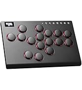JZW-Shop All Metal Arcade Stick M16, All-Button Arcade Controller for Switch, PC, PS4, PS3, Steam...