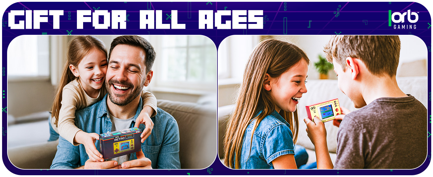 Mini Handheld Retro Arcade Console