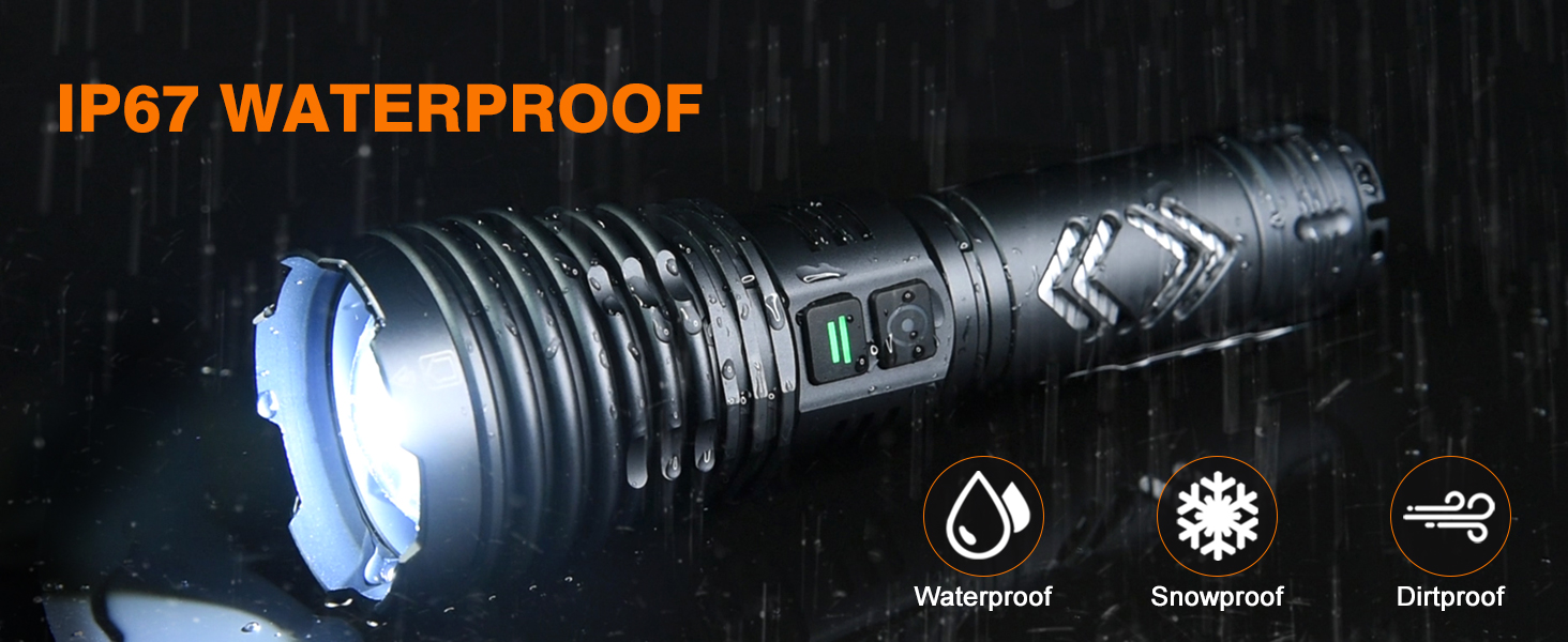 Waterproof Flashlight
