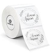 Rongta Label Tape for R22, Standard Laminated Thermal Label Tape Replacement, Waterproof, Oil-Pro...