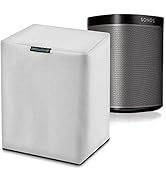 One White Waterproof Heavy Duty Outdoor Sonos Speaker Cover - Dust, Water &amp; UV Protection for You...