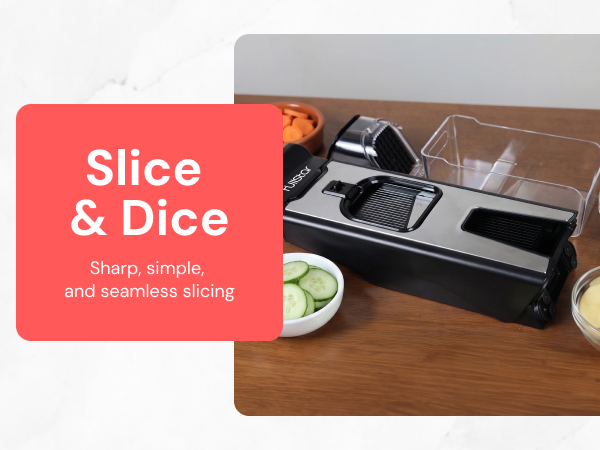 Do more with the Fullstar Safe Mandoline Slicer 