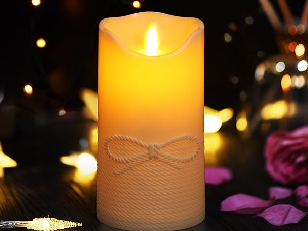 Moving Flame Flameless Candles