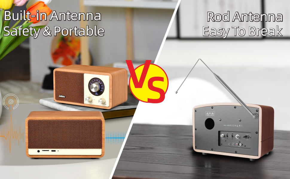 Portable fm radio with Built in antenna