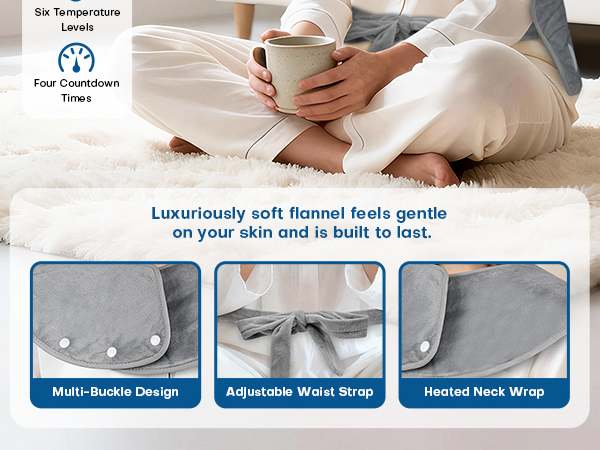 heating pad for neck and shoulders