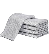 LikGuest 5 Pack Extra Large Non Scratch Wire Dishcloths, 30x30cm Double-Layer Silver Thread Kitch...