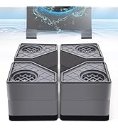 4Pcs Anti Vibration Pads for Washing Machine, Stops Washer Dryer Moving, Prevents Noise, Vibratio...